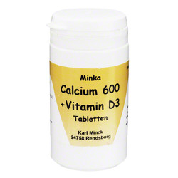 CALCIUM 600 mg+D3 Tabletten