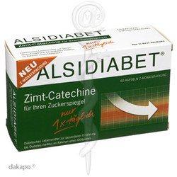 ALSIDIABET Zimt-Catechine f.Diab.Typ II 1xtägl.Kps