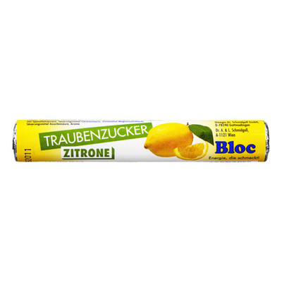 BLOC Traubenzucker Zitrone Rolle