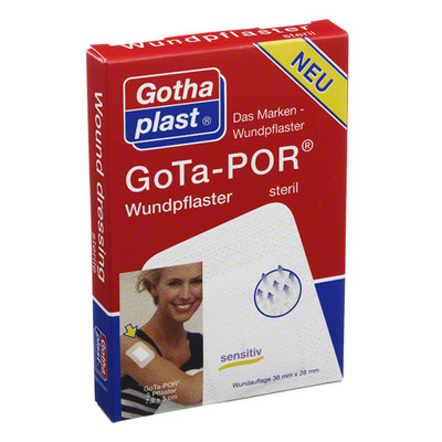 GOTA-POR Wundpflaster 5x7,2 cm steril